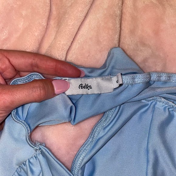 Adika Blue Halter - Picture 2 of 2